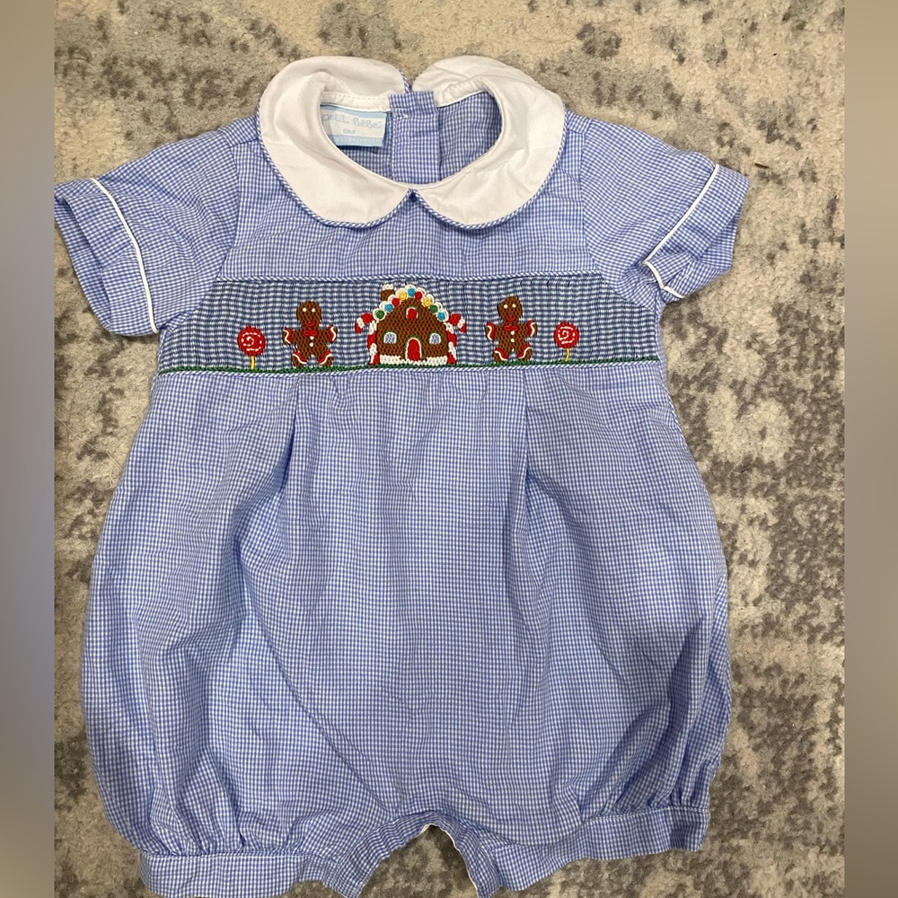 Christmas smock bubble